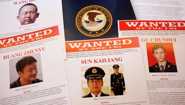 Пресс-материалы о китайских военных, обвиняемых США в промышленном шпионаже