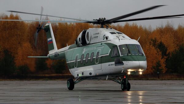 Предсерийный прототип Ми-38 производства Вертолетов России совершил первый полет