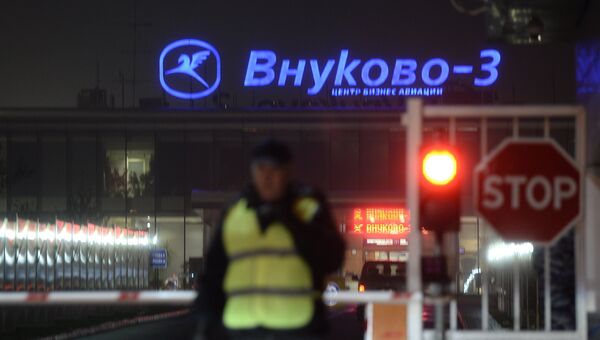 Контрольно-пропускной пункт терминала аэропорта Внуково-3