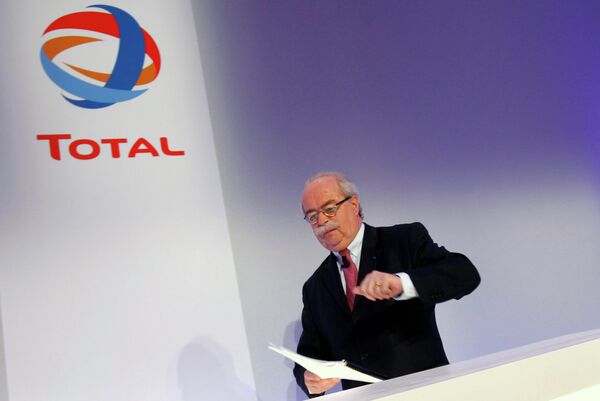Кристоф де Маржери, генеральный директор французской нефтяной и газовой компании Total SA