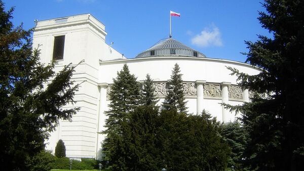Здание сейма Республики Польша, архивное фото