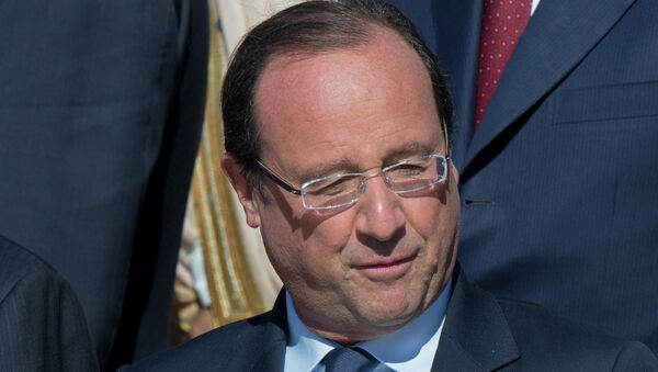 Президент Франции Франсуа Олланд. Архивное фото