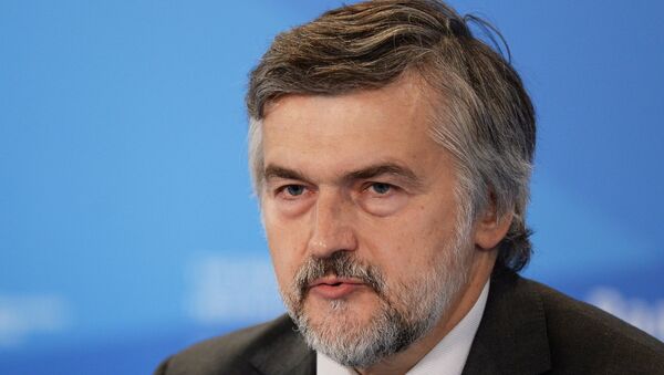 Заместитель председателя госкорпорации Банк развития и внешнеэкономической деятельности (Внешэкономбанк) Андрей Клепач