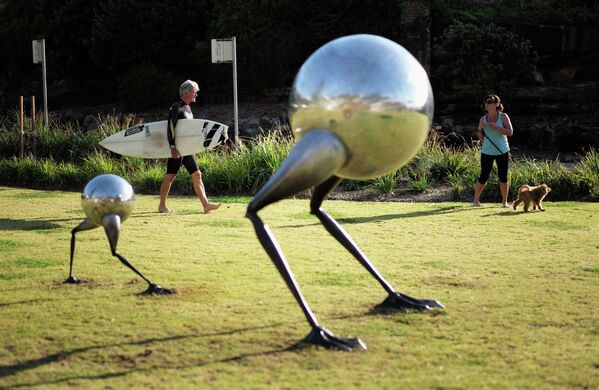 Скульптурная выставка под открытым небом Скульптуры у моря 2014. Сидней, Австралия