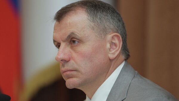 Председатель Государственного Совета Крыма Владимир Константинов. Архивное фото