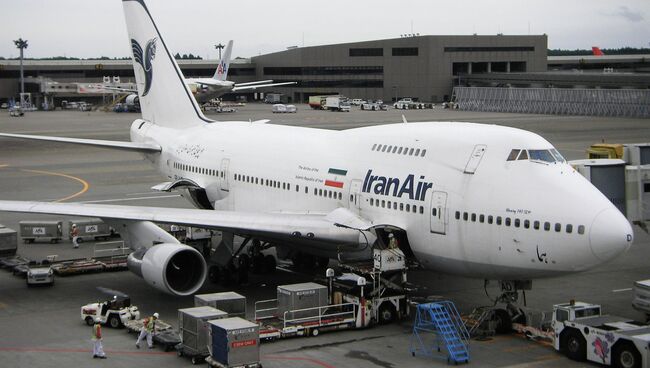 Самолет Boeing 747SP авиакомпании Iran Air. Архивное фото