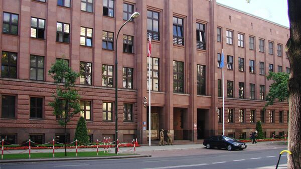 Здание МИДа Польши в Варшаве, архивное фото