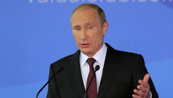 В.Путин принял участие в итоговой пленарной сессии XI заседания Международного дискуссионного клуба Валдай
