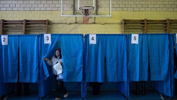 Досрочные выборы в Верховную раду Украины. Архивное фото