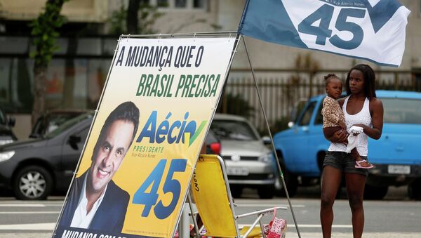 Предвыборная агитация в Бразилии, 25 октября 2014