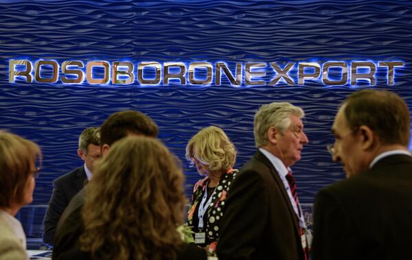 Стенд Рособоронэкспорта на 24-й Международной выставке военно-морской техники и вооружения Euronaval 2014