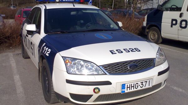 Машина полиции Финляндии. Архивное фото