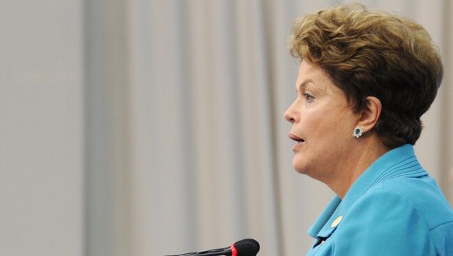Президент Бразилии Дилма Роуссефф