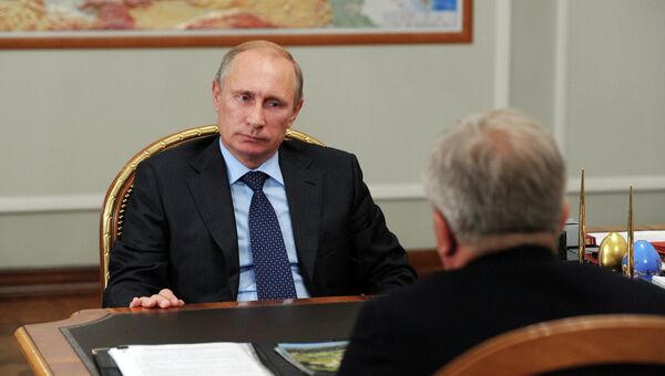 В.Путин провел рабочую встречу с Е.Савченко