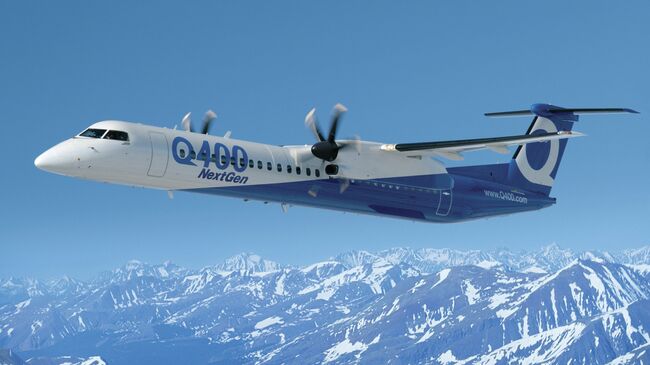 Самолет Bombardier Q400 NextGen. Архивное фото