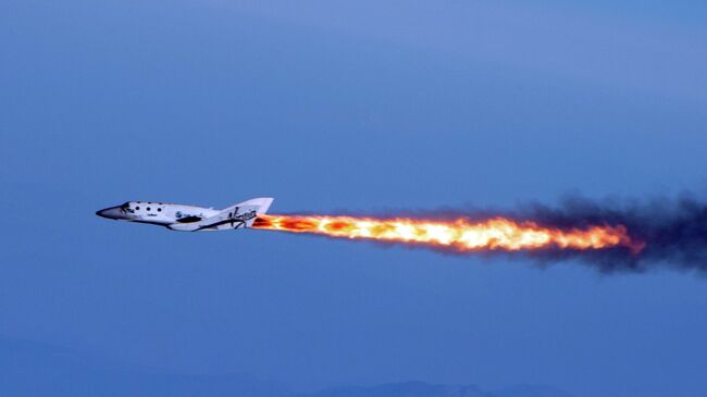 Суборбитальный корабль SpaceShip Two компании Virgin Galactic. Архивное фото