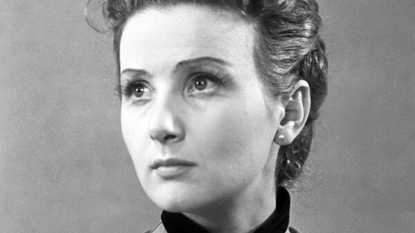 Советская актриса театра и кино Раиса Максимова. Архивное фото