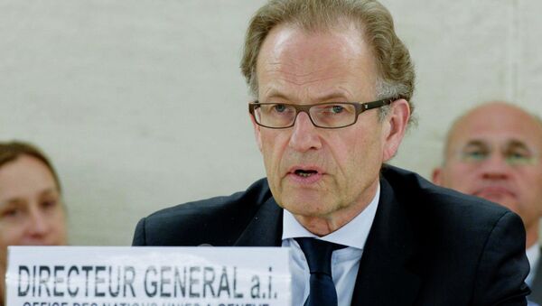 Генеральный директор отделения ООН в Женеве Майкл Меллер. Архивное фото