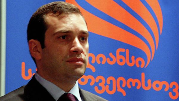 Лидер оппозиционной грузинской партии Свободные демократы Ираклий Аласания. Архивное фото