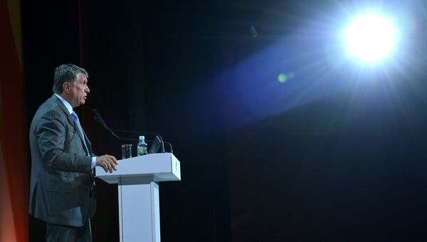 Президент нефтяной компании Роснефть Игорь Сечин. Архивное фото