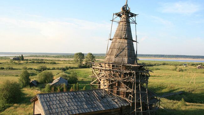 Восстановление деревянной часовни в рамках проекта Общее дело