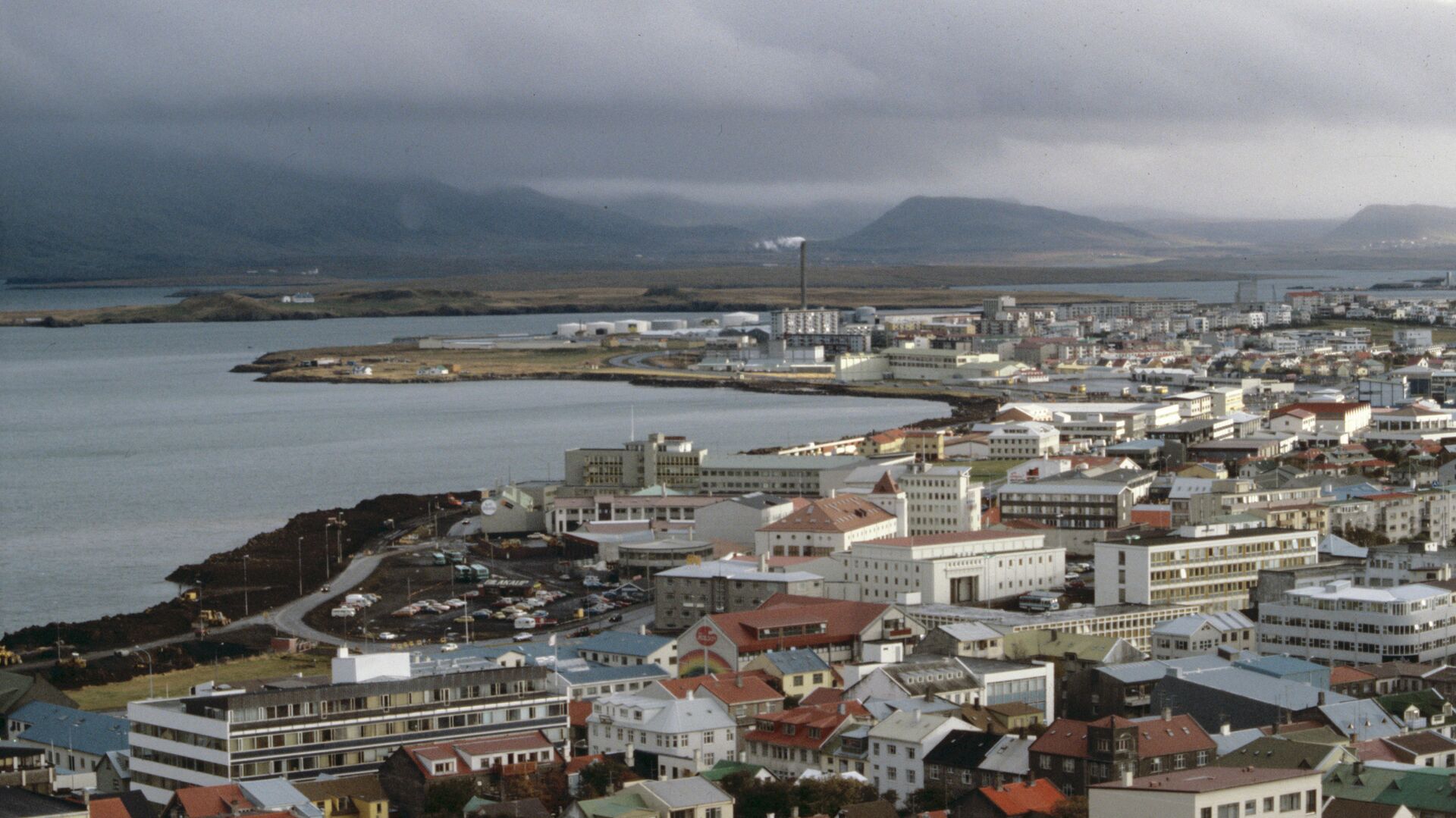 Вид на город Рейкьявик в Исландии - РИА Новости, 1920, 06.07.2021