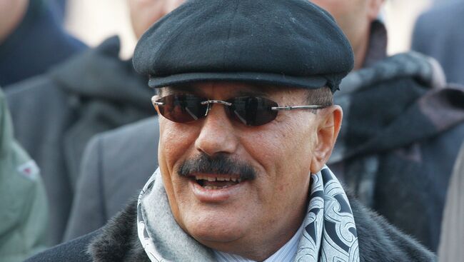 Экс-президент Йеменской Республики Али Абдалла Салех, архивное фото