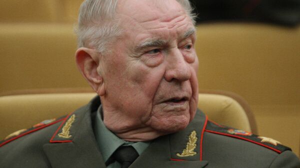 Экс-министр обороны СССР Дмитрий Язов. Архивное фото