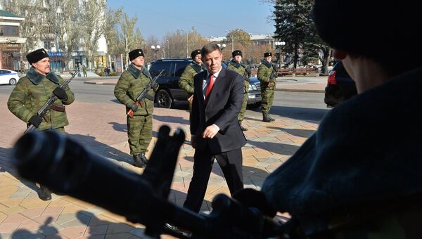 Инаугурация главы ДНР А.Захарченко. Архивное фото