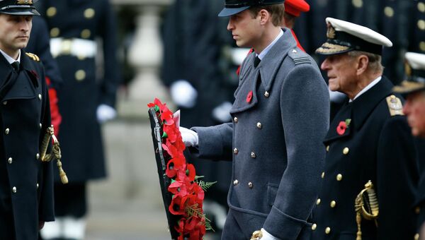 Церемония на дне памяти о погибших в войнах 20 и 21 веков в Лондоне