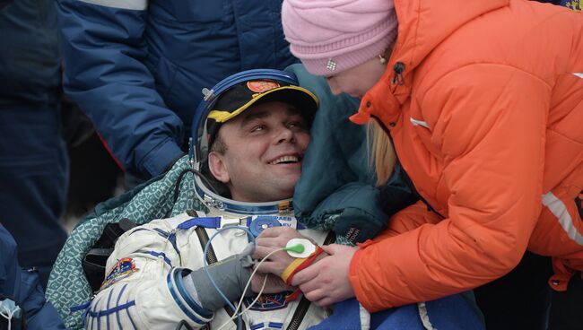 Российский космонавт Максим Сураев. Архивное фото
