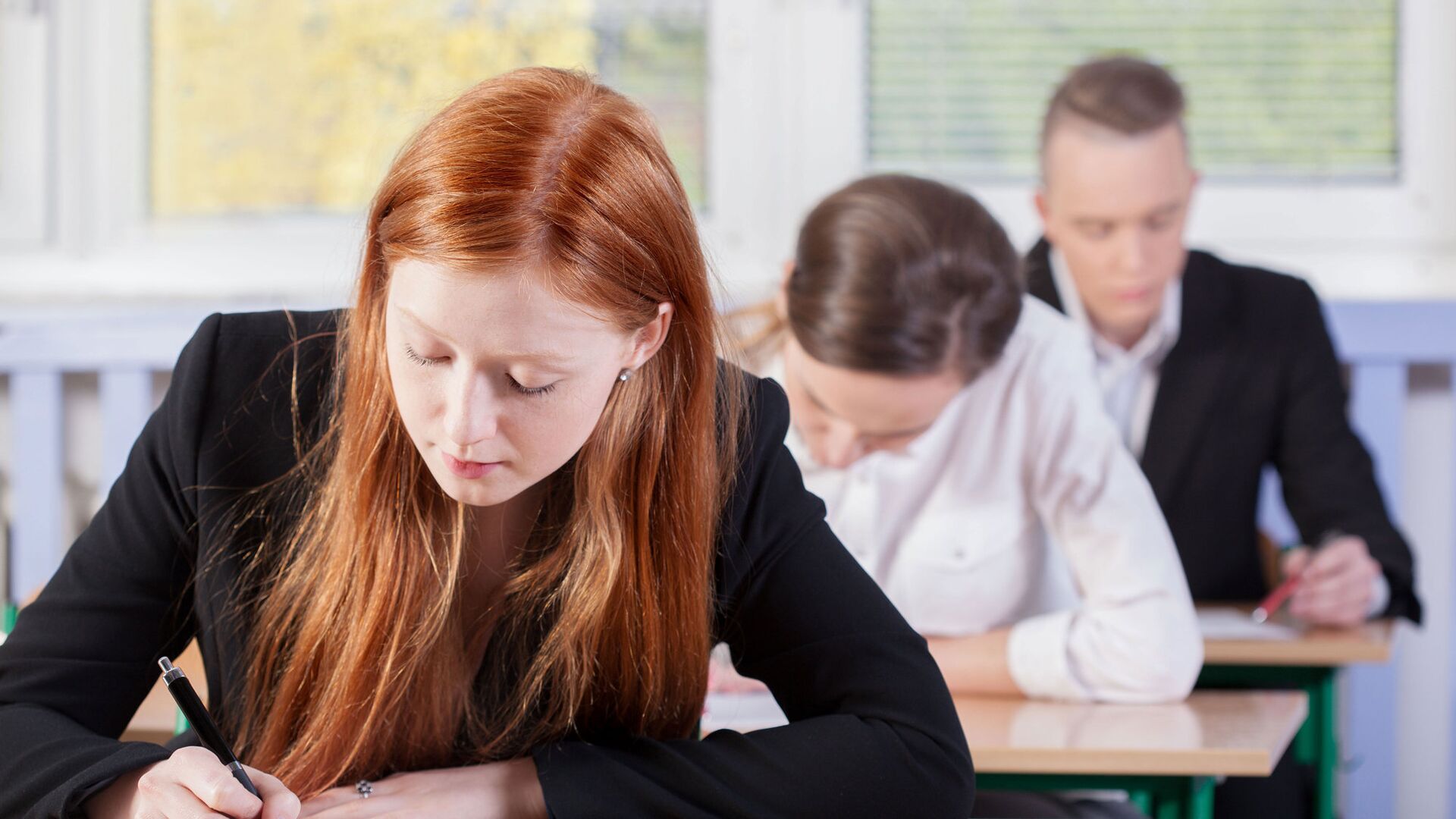 Урок в школе - РИА Новости, 1920, 26.11.2025