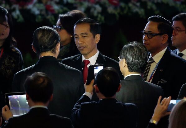 Президент Республики Индонезия Джоко Видодо на саммите АТЭС