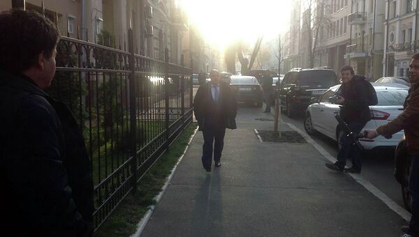 Глава Минэнерго Украины Юрий Продан прибыл на допрос в Главное следственное управление Генеральной прокуратуры в Киеве