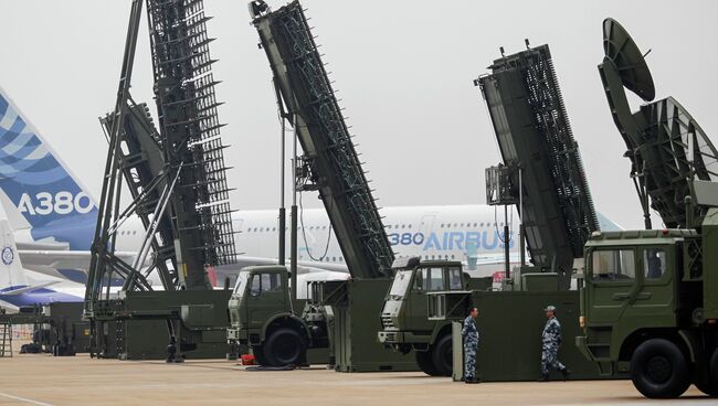 Выставка Airshow China-2014 в Чжухае, Китай,