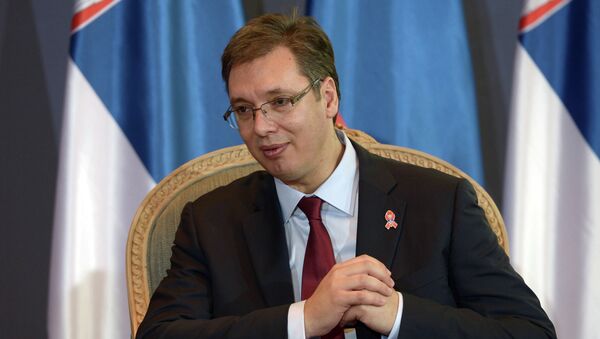 Председатель правительства Республики Сербия Александр Вучич