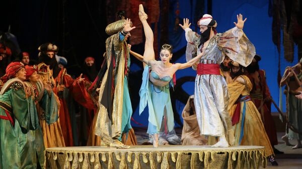 Балет Корсар в исполнении труппы Мариинского театра. Архивное фото
