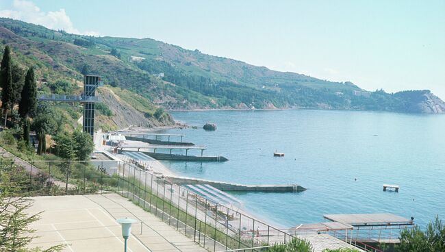 Дом отдыха Айвазовское в Крыму. Архивное фото.