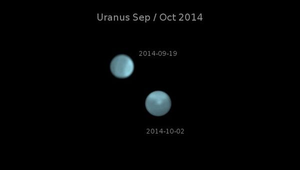 Фотография планеты Уран