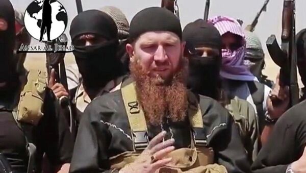 Командир группировки радикальных исламистов Исламское государство Ирака и Леванта (ИГИЛ) Тархан Батирашвили. Архивное фото