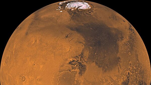 Планета Марс. Архивное фото