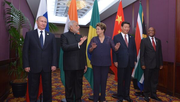 Лидеры стран БРИКС на саммите G20 в Брисбене. Архивное фото