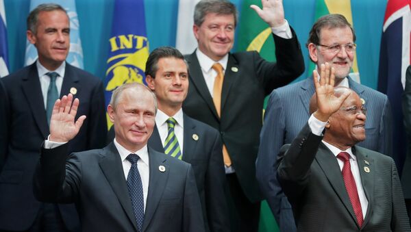 В.Путин принимает участие в саммите Группы двадцати в Брисбене. Архивное фото