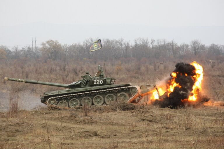 Разминирование местности в Чеченской Республике