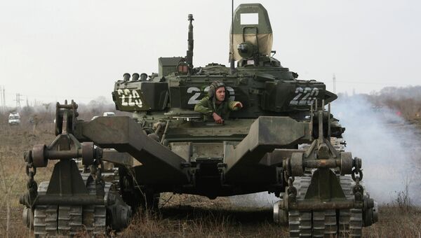 Танк Т-72Б. Архивное фото