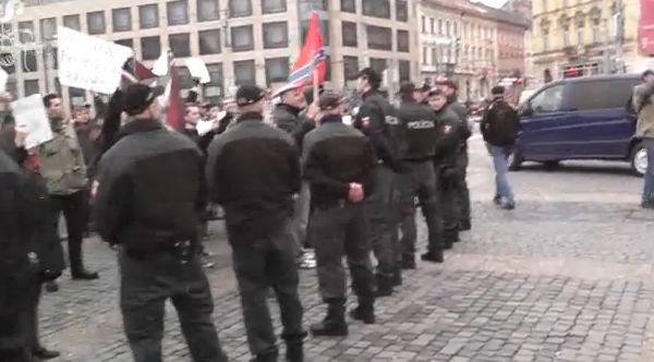 Акция протеста в Братиславе