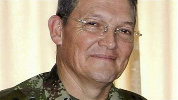 Колумбийский генерал Рубен Дарио Альсате