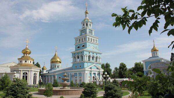 Успенский кафедральный собор в Ташкенте. Архивное фото