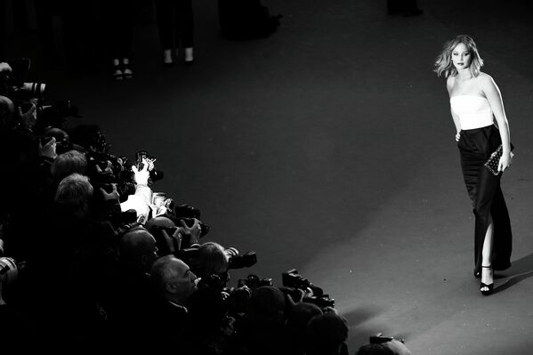 Американская актриса Дженнифер Лоуренс. Канны, 2013 год