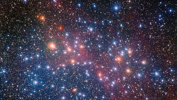 Разноцветное звездное скопление NGC 3532